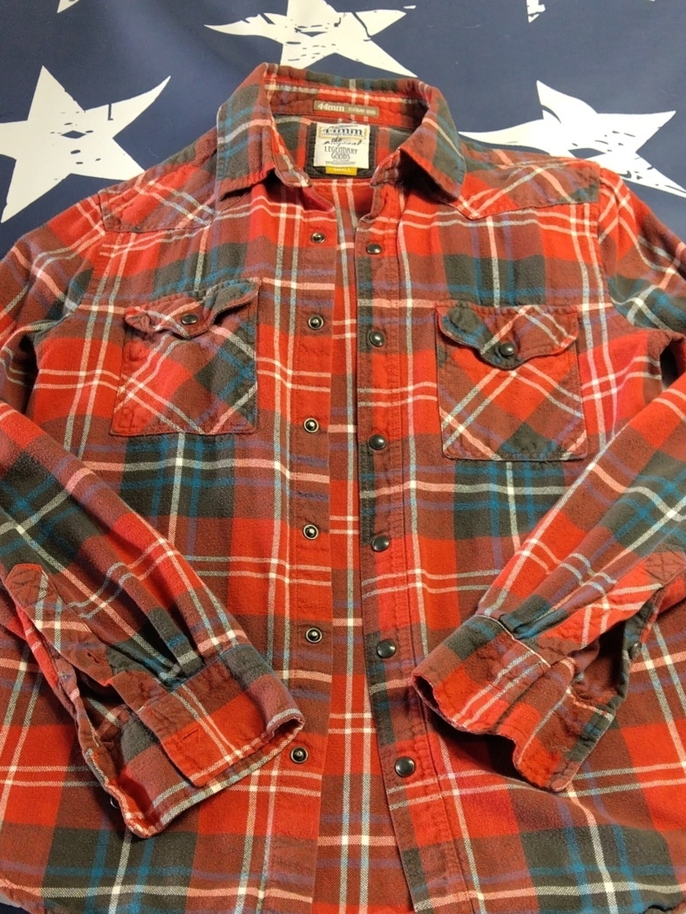 Vintage-Inspired Red Plaid Snap Closure Shirt - Flannel Women’s Top